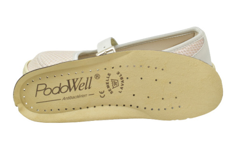 PODOWELL Madona ecru beżowe