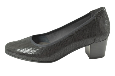 CAPRICE 22308-41 010 black reptaile