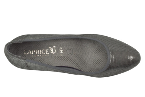 CAPRICE 22308-41 010 black reptaile