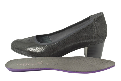 CAPRICE 22308-41 010 black reptaile