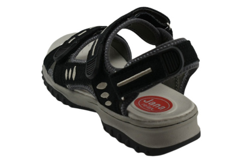JANA SHOES 28766-20 001 czarne jana 100% comfort