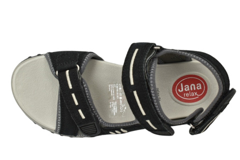 JANA SHOES 28766-20 001 czarne jana 100% comfort