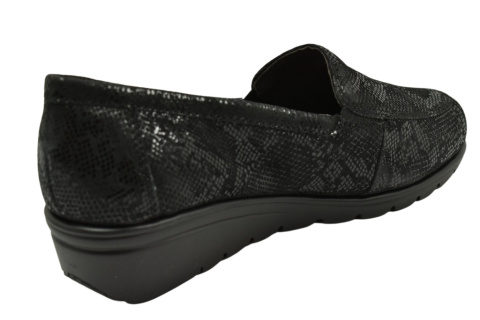 CAPRICE 24701-42 010 black reptaile