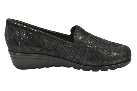 CAPRICE 24701-42 010 black reptaile