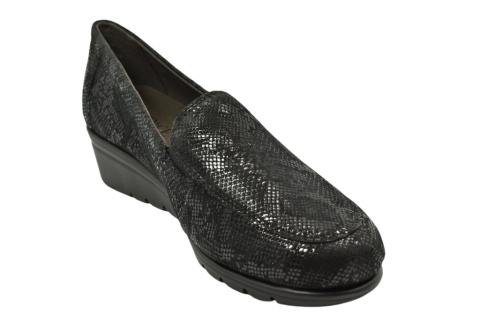 CAPRICE 24701-42 010 black reptaile