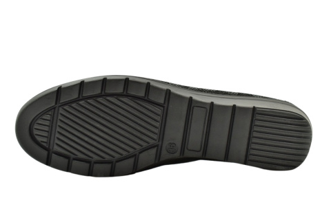 CAPRICE 24701-42 010 black reptaile