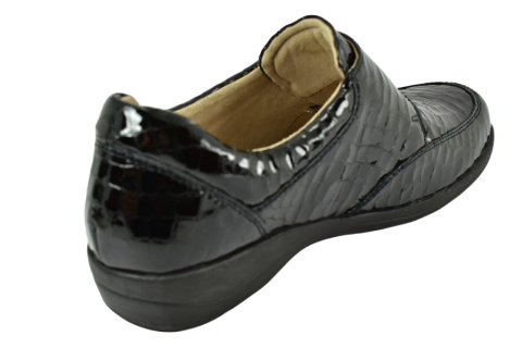 CAPRICE 24656-43 014 black croco