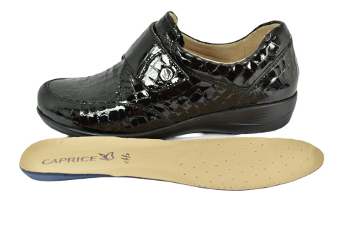 CAPRICE 24656-43 014 black croco