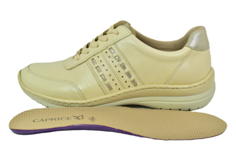 CAPRICE 23717-44 492 creme/gold