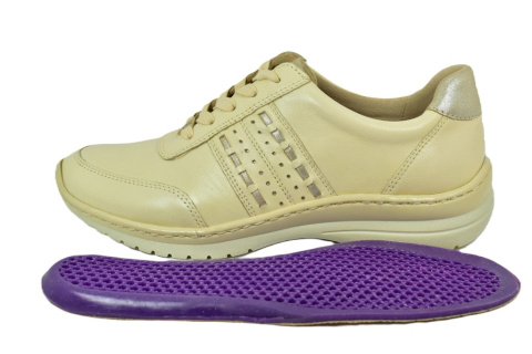 CAPRICE 23717-44 492 creme/gold