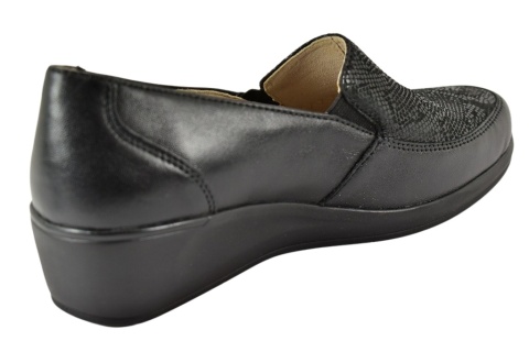 CAPRICE 24352-45 033 black reptaile