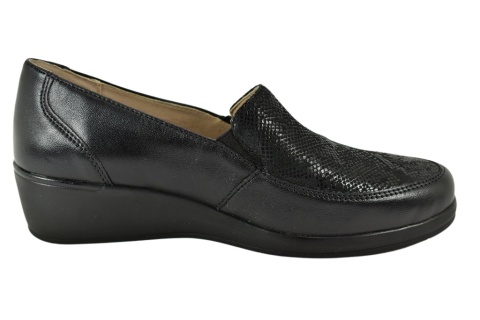 CAPRICE 24352-45 033 black reptaile