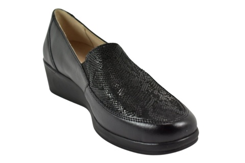 CAPRICE 24352-45 033 black reptaile