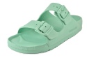 GENUINS G106704 klapki damskie/kolr mint