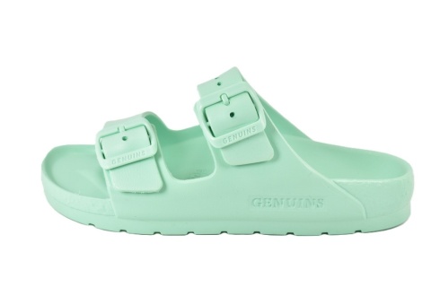 GENUINS G106704 klapki damskie/kolr mint