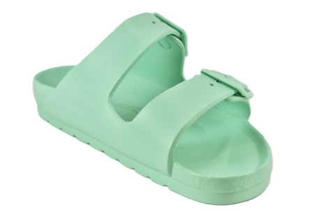 GENUINS G106704 klapki damskie/kolr mint