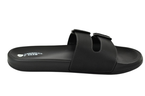 AMERICAN 006D01 klapki damskie czarne