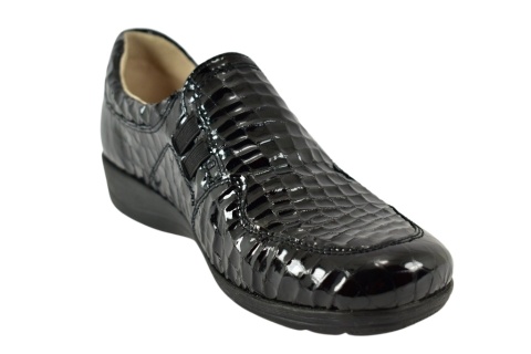 CAPRICE 24752-45 014 black croco