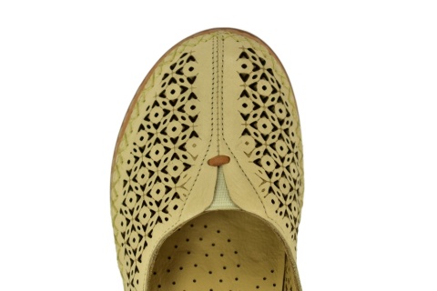 MANITU 830041-08 półbuty damskie dziurkowane