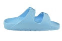 GENUINS G106696 klapki damskie/kolor celeste