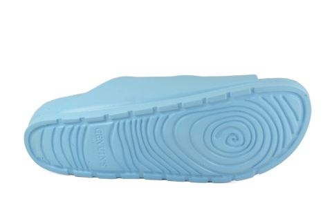GENUINS G106696 klapki damskie/kolor celeste
