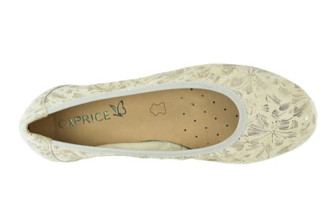 CAPRICE 22150-42 155 offwhite/silv