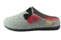 GRUNLAND CIABATTA DONNA S. GRIGIO kapcie szare