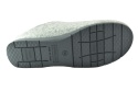 GRUNLAND CIABATTA DONNA S. GRIGIO kapcie szare
