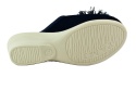 PAN kapcie damskie 10-03 granatowe
