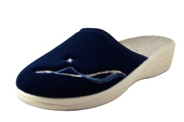PAN kapcie damskie 20-03 granatowe