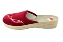 PAN kapcie damskie 20-04 bordowe